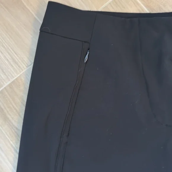 TITLE NINE GENIE STRETCH HIKING CARGO TRAVEL STRAIGHT LEG PANTS BLACK 6 - Picture 7 of 12